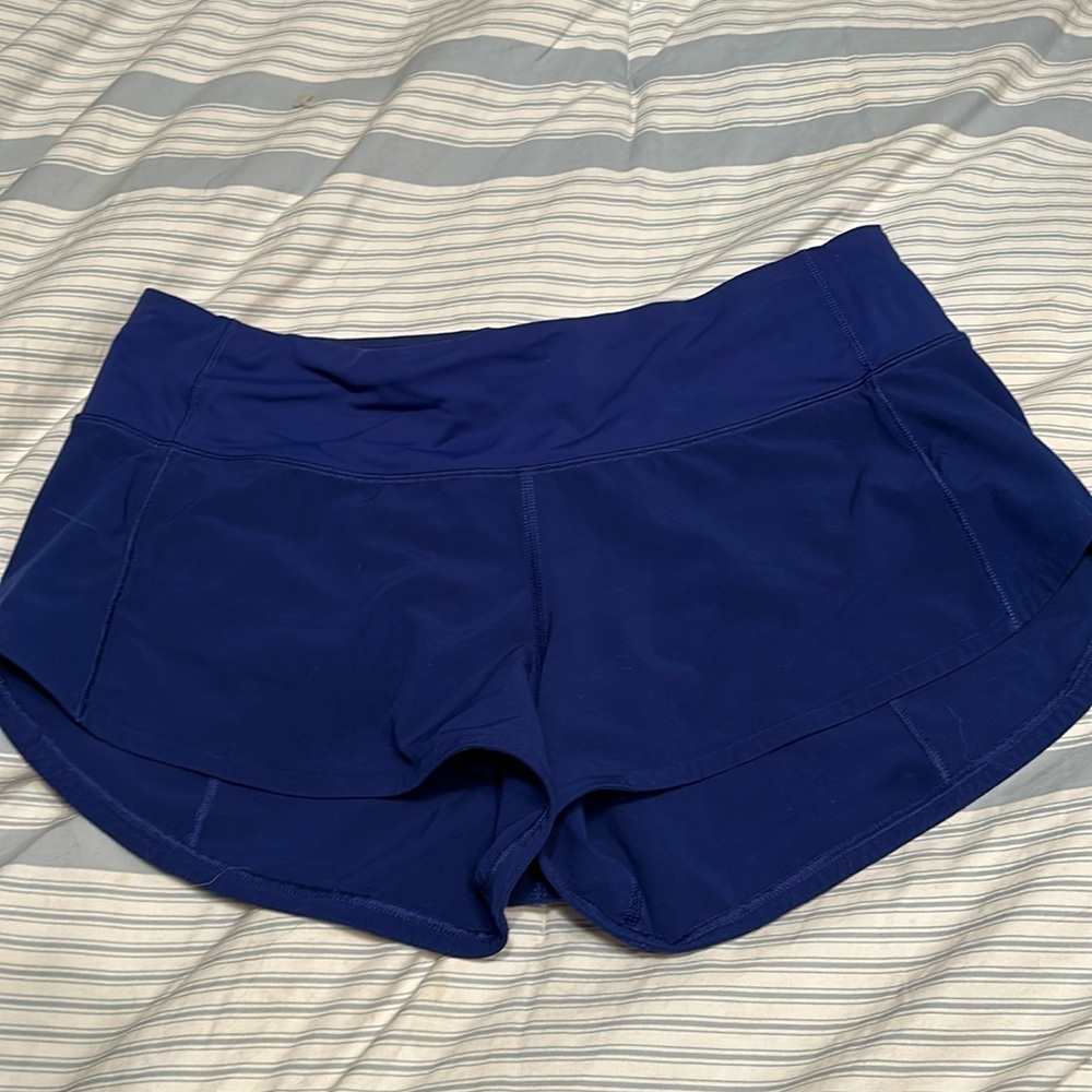 Lululemon Speed Up shorts